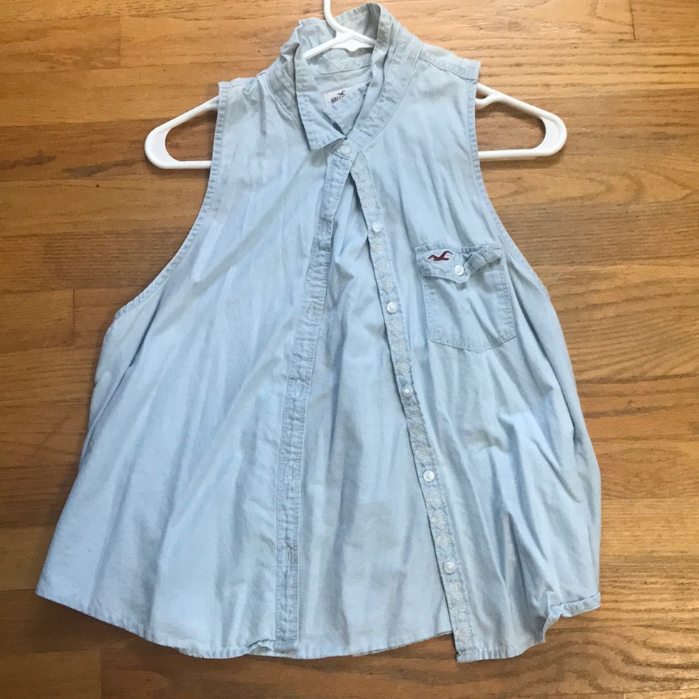 Denim vest